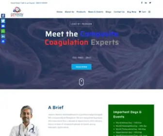 Operonbiotech.com(Operon Biotech & Healthcare) Screenshot