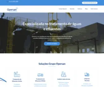 Opersan.com.br(Tratamento de Águas e Efluentes) Screenshot