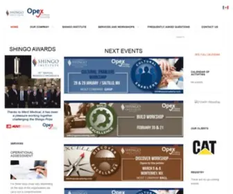 Opexacademy.com(SHINGO) Screenshot