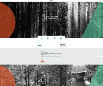 Opfa.ca(Ontario Professional Foresters Association) Screenshot