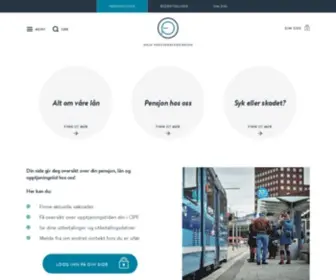 OPF.no(Oslo Pensjonsforsikring) Screenshot