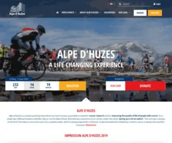 Opgevenisgeenoptie.nl(Alpe d'HuZes) Screenshot
