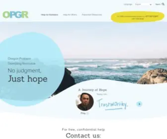 OPGR.org Screenshot