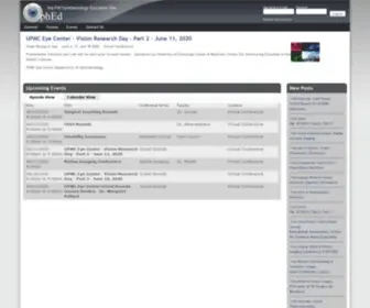 Ophed.com(The Pitt Ophthalmology Education Site) Screenshot