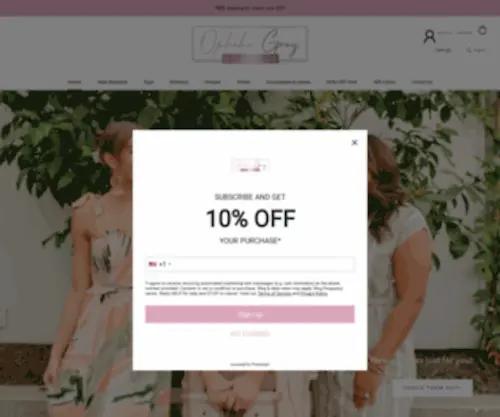 Opheliagray.com(Ophelia Gray Boutique) Screenshot