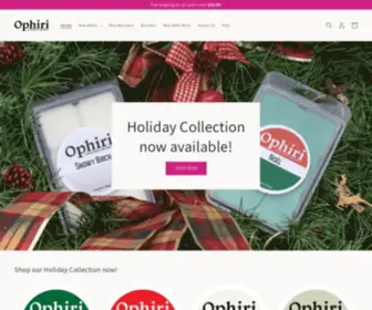 Ophiri.com(Ophiri Exquisite Aromas) Screenshot