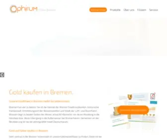 Ophirum-Bremen.de(Ophirum Filiale Bremen) Screenshot