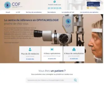 Ophtalmologie-Flandres.fr(Cabinet d'ophtalmologie des flandres) Screenshot