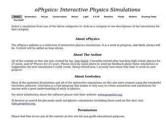 Ophysics.com(Ophysics) Screenshot