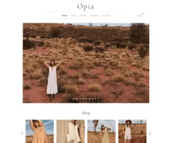 Opia.com.au(Home) Screenshot