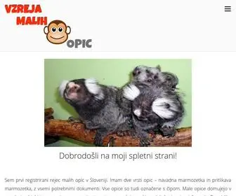 Opice.si(Vzreja opic) Screenshot