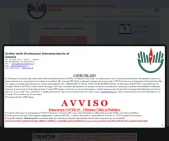 Opict.it(Ordine delle Professioni Infermieristiche Catania) Screenshot