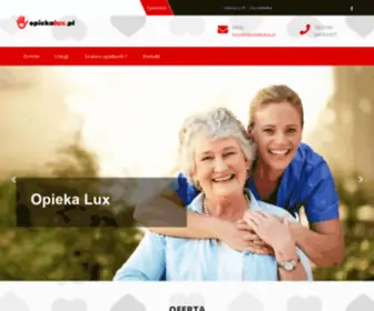 Opiekalux.pl(Opieka LUX) Screenshot