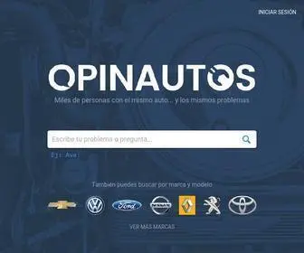 Opinautos.com(Opinautos) Screenshot