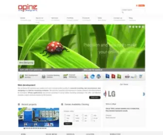 Opine.in(Corporate branding) Screenshot