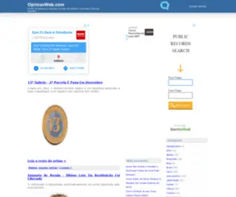 Opiniaoweb.com(Notícias) Screenshot