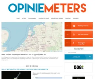 Opiniemeters.nl(Opiniemeters) Screenshot