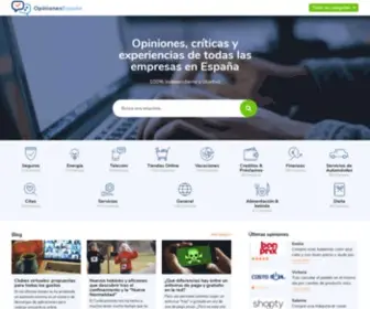 Opinionesespana.es(OpinionesEspaña) Screenshot