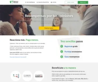 Opinionesvaloradas.cl(Encuestas en línea) Screenshot
