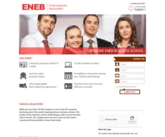 Opinions-Eneb.com(ENEB Business School Opinions) Screenshot