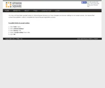 Opinionsquare.com(Opinion surveys for rewards) Screenshot