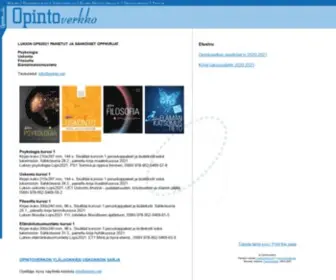 Opinto.net(Opintoverkko) Screenshot