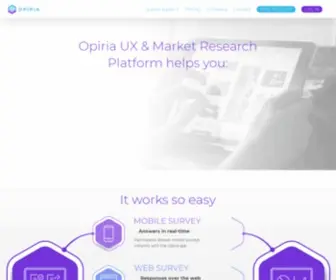 Opiria.com(The power to understand) Screenshot