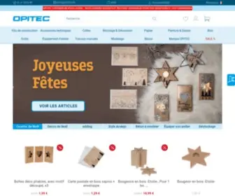 Opitec.fr(LOISIRS SCIENCES CREATIVITE) Screenshot