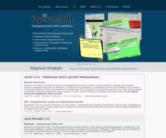 Opiumsoft.pl(Wojciech Wojdyło) Screenshot