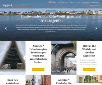 Opjueck.de(Op Jück) Screenshot