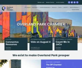 OPKS.org(Overland Park Chamber of Commerce) Screenshot