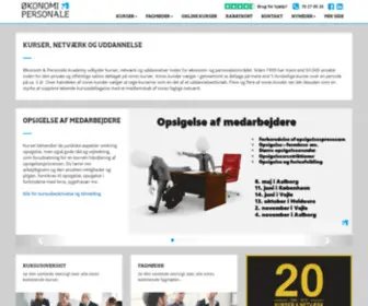 Opkurser.dk(Økonomi &amp; Personale Academy) Screenshot