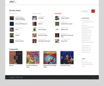 OPL3.com(Games Soundtracks with various sounds cards) Screenshot