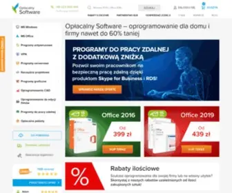 Oplacalny-Software.pl(Opłacalne rozwiązania programowe) Screenshot
