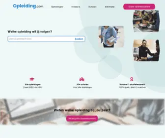 Opleiding.com(Alle MBO & HBO opleidingen) Screenshot