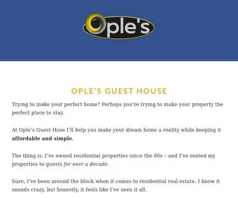 Oplesguesthouse.com(The Best For Your Home) Screenshot