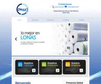 Oplex.com.mx(   OPLEX) Screenshot