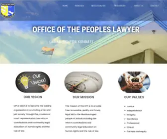 OPL.org.ki(OPL Kiribati) Screenshot