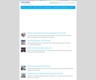 Oploverz.cam(Cyber Inside Indonesia Portal Teknologi Terkini) Screenshot