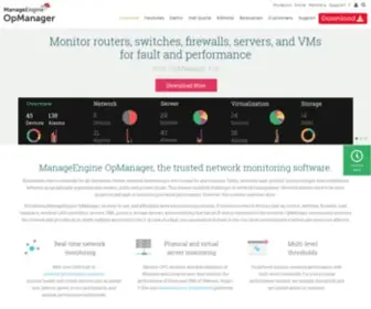 Opmanager.com(Network Monitoring Solutions) Screenshot