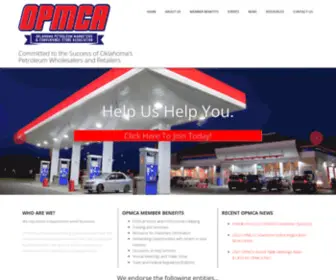 Opmca4You.com(Oklahoma Petroleum Marketers and Convenience Store Association) Screenshot