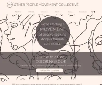 Opmcollective.com(Other People Movement) Screenshot