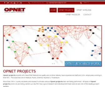 Opnetprojects.com(Opnet Projects) Screenshot