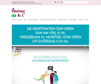 Opnieuwenco.be(Opnieuw & co) Screenshot