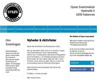 Opnoer.dk(Forside) Screenshot