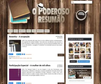 Opoderosoresumao.com(Opoderosoresumao) Screenshot