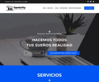 Opolarity.com(Agencia de Desarrollo Web) Screenshot