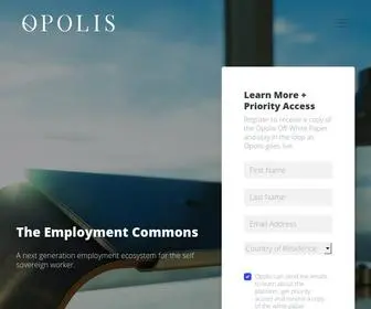 Opolis.co(Digital Employment Cooperative) Screenshot