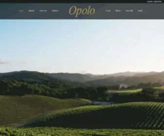 Opolo.com(Opolo Vineyards) Screenshot