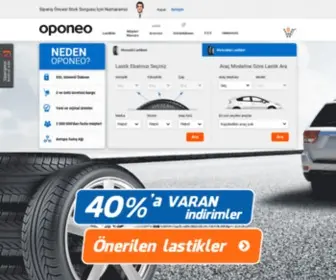 Oponeo.com.tr(Oto Lastik) Screenshot